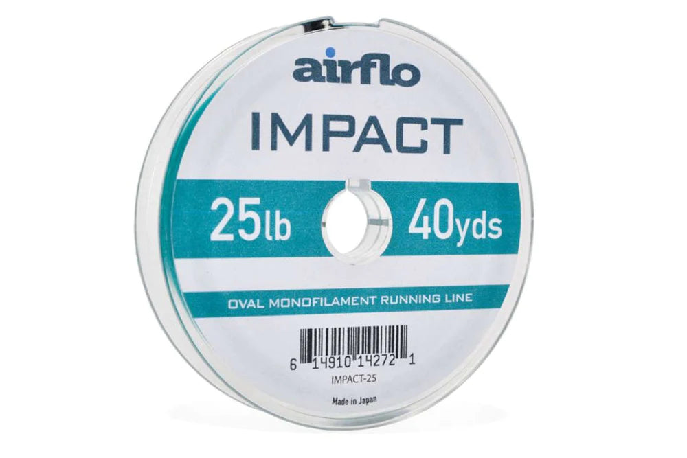Airflo Impact Mono Running Line - 25lb 37m Aqua - Sportinglife Turangi